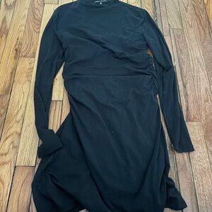 Abercrombie & Fitch Black Long Sleeve Dress